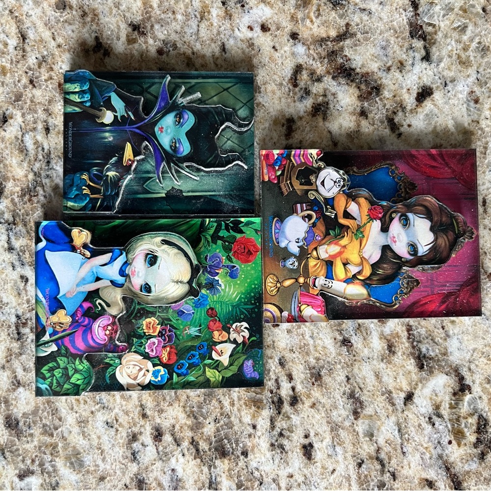 3 disney princess and villain magnets